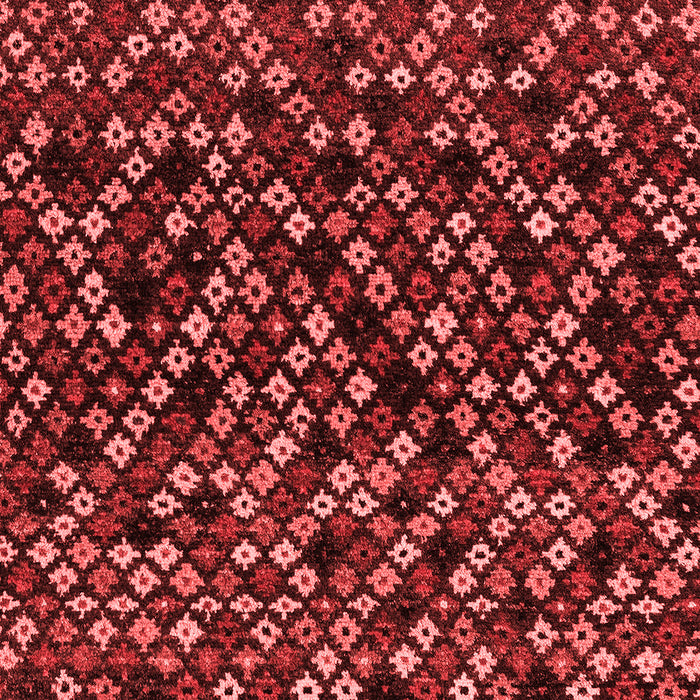 Abstract Red Modern Area Rugs