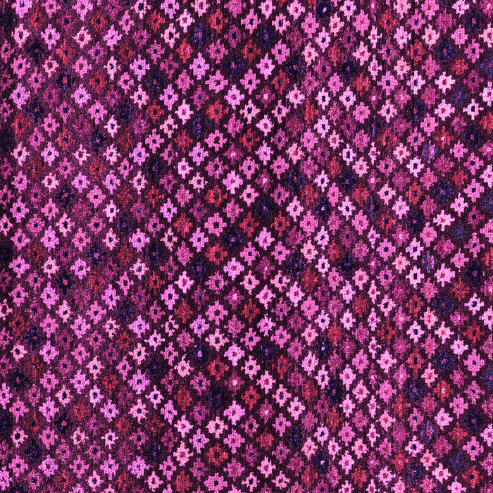 Square Abstract Pink Modern Rug, abs4475pnk