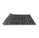 Sideview of Abstract Gray Modern Rug, abs4475gry