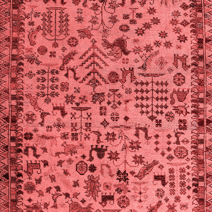 Abstract Red Modern Area Rugs