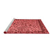 Modern Red Washable Rugs