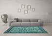 Machine Washable Abstract Light Blue Modern Rug in a Living Room, wshabs4476lblu