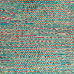 Square Abstract AquaMarine Green Modern Rug, abs4477
