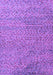 Machine Washable Abstract Purple Modern Area Rugs, wshabs4477pur