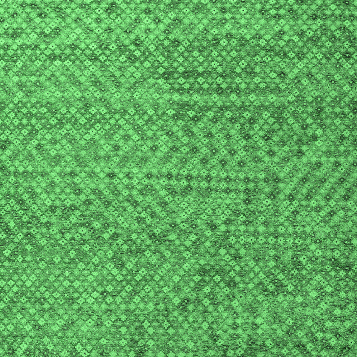 Machine Washable Abstract Emerald Green Modern Area Rugs, wshabs4477emgrn
