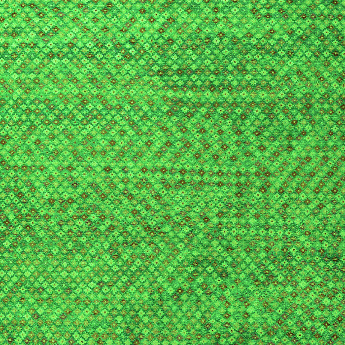 Machine Washable Abstract Green Modern Area Rugs, wshabs4477grn