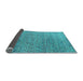 Sideview of Abstract Light Blue Modern Rug, abs4477lblu