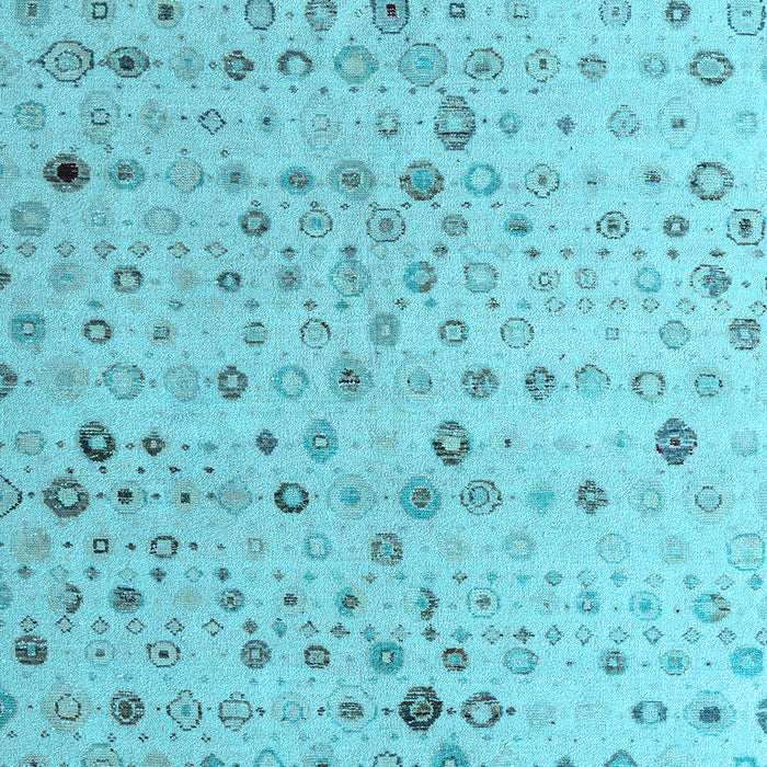 Machine Washable Solid Light Blue Modern Rug, wshabs4478lblu