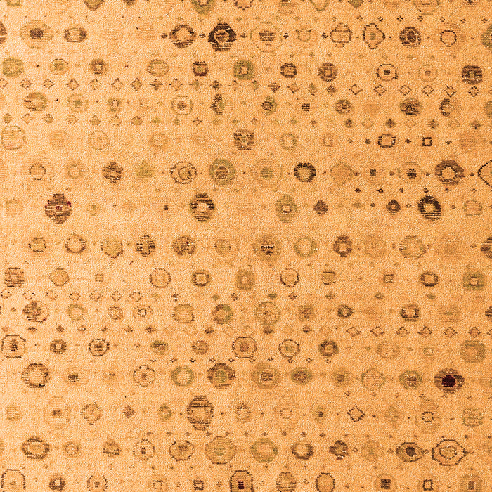 Machine Washable Solid Orange Modern Area Rugs, wshabs4478org