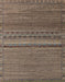 Abstract Dark Brown Modern Rug, abs4479