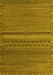 Abstract Yellow Modern Rug, abs4479yw