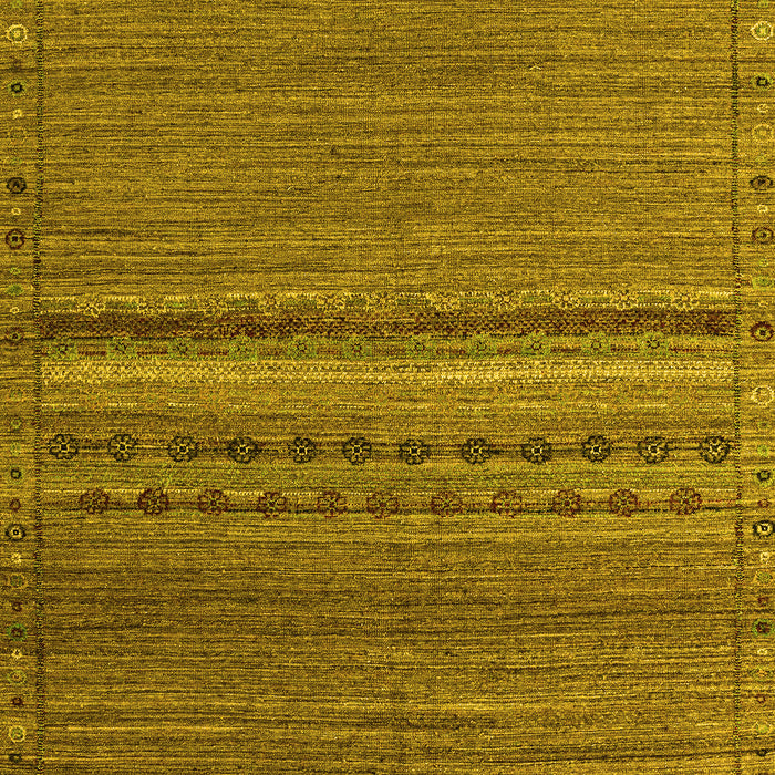 Abstract Yellow Modern Rug, abs4479yw