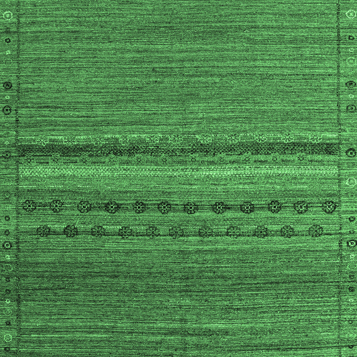 Abstract Emerald Green Modern Rug, abs4479emgrn