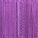 Square Machine Washable Abstract Purple Modern Area Rugs, wshabs4479pur