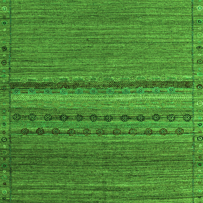 Abstract Green Modern Rug, abs4479grn