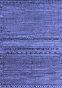 Abstract Blue Modern Rug, abs4479blu