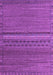 Machine Washable Abstract Purple Modern Area Rugs, wshabs4479pur