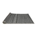 Sideview of Abstract Gray Modern Rug, abs4479gry