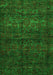 Abstract Green Modern Rug, abs447grn