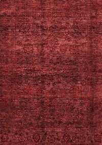 Abstract Red Modern Rug, abs447red