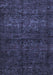 Machine Washable Abstract Blue Modern Rug, wshabs447blu