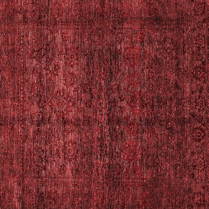 Machine Washable Abstract Red Modern Rug, wshabs447red