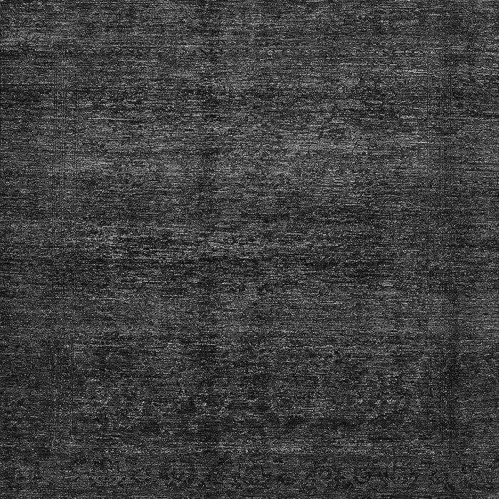 Square Machine Washable Abstract Gray Modern Rug, wshabs447gry