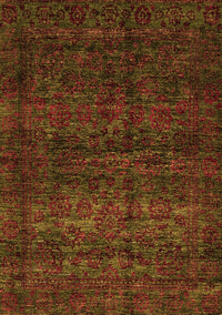 Abstract Orange Modern Rug, abs447org