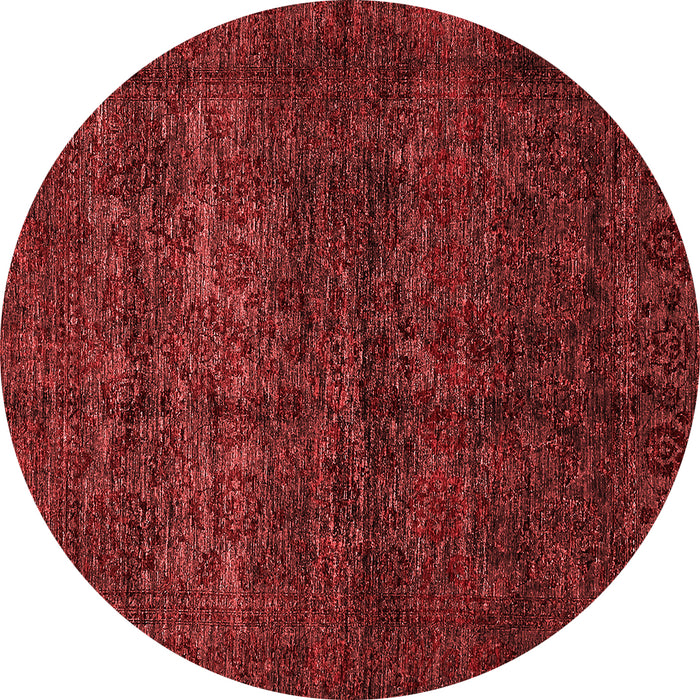 Abstract Red Modern Rug, abs447red
