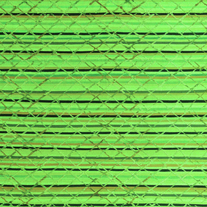 Machine Washable Abstract Green Modern Area Rugs, wshabs4480grn