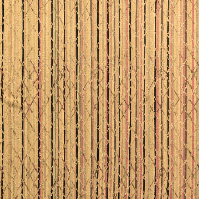 Square Machine Washable Abstract Brown Modern Rug, wshabs4480brn