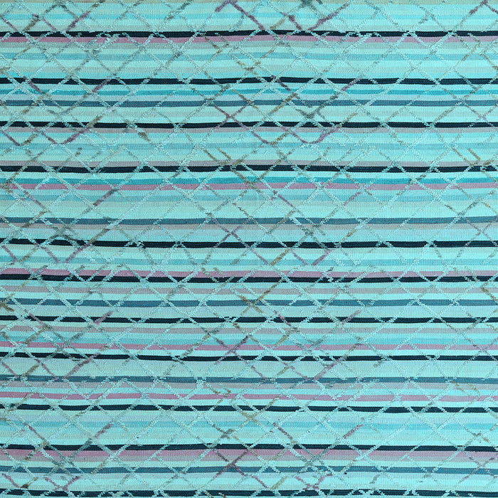 Abstract Light Blue Modern Rug, abs4480lblu