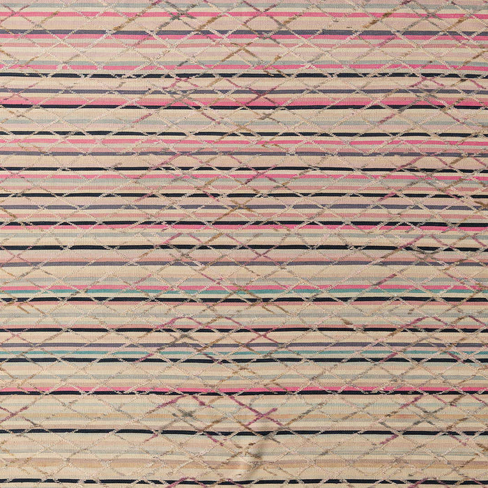 Square Machine Washable Abstract Dark Almond Brown Rug, wshabs4480