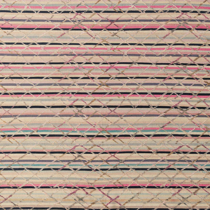 Abstract Dark Almond Brown Modern Rug, abs4480