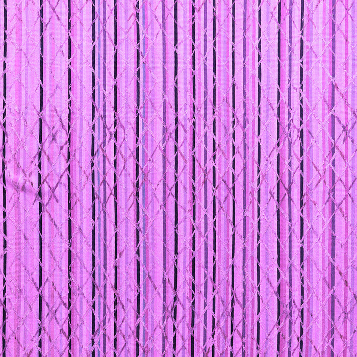 Square Machine Washable Abstract Purple Modern Area Rugs, wshabs4480pur