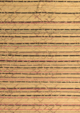 Abstract Brown Modern Rug, abs4480brn