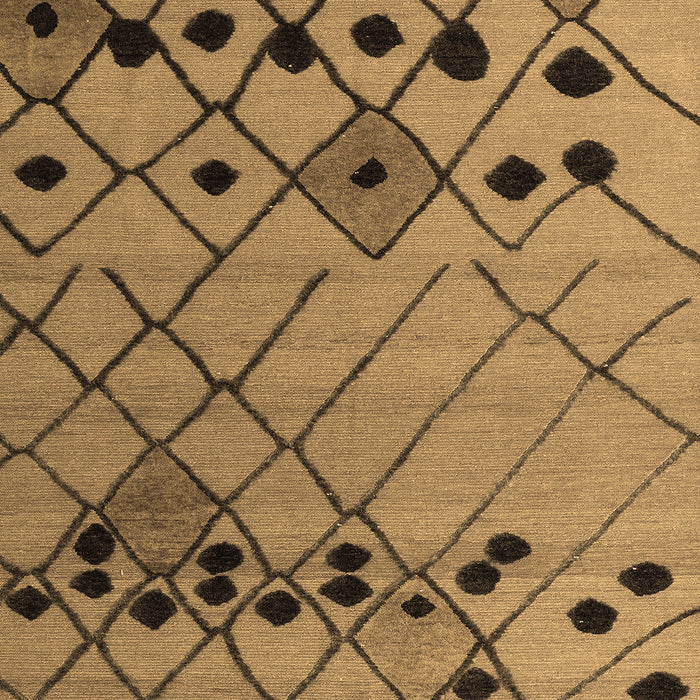 Solid Brown Modern Rug, abs4481brn