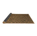 Sideview of Abstract Brown Modern Rug, abs4482brn