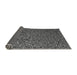 Sideview of Abstract Gray Modern Rug, abs4482gry