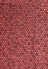 Abstract Red Modern Rug, abs4482red