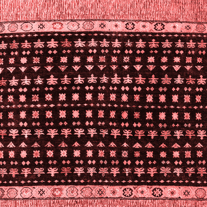 Machine Washable Abstract Red Modern Rug, wshabs4483red