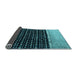 Sideview of Abstract Light Blue Modern Rug, abs4483lblu