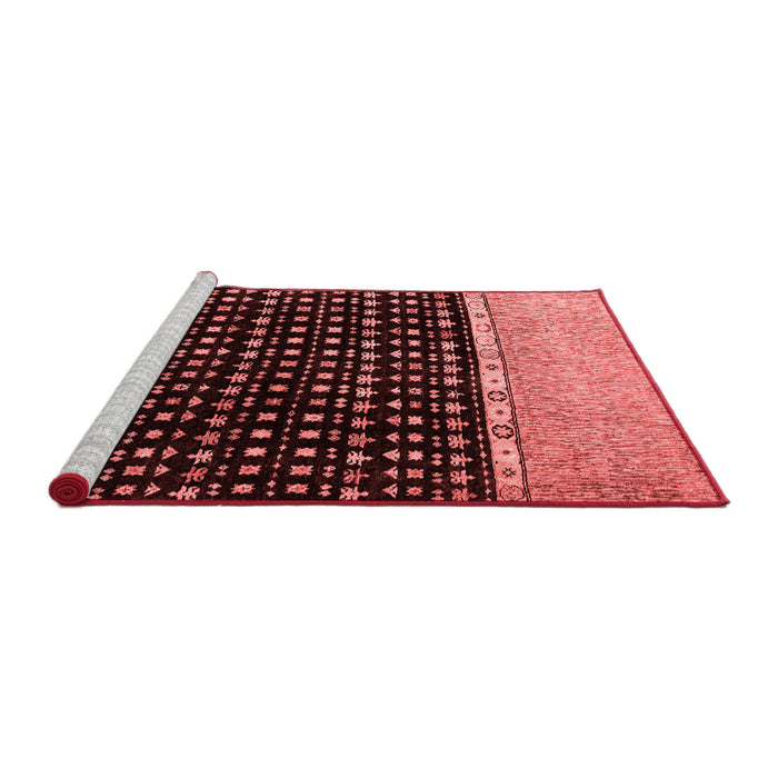 Modern Red Washable Rugs