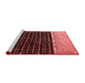 Modern Red Washable Rugs