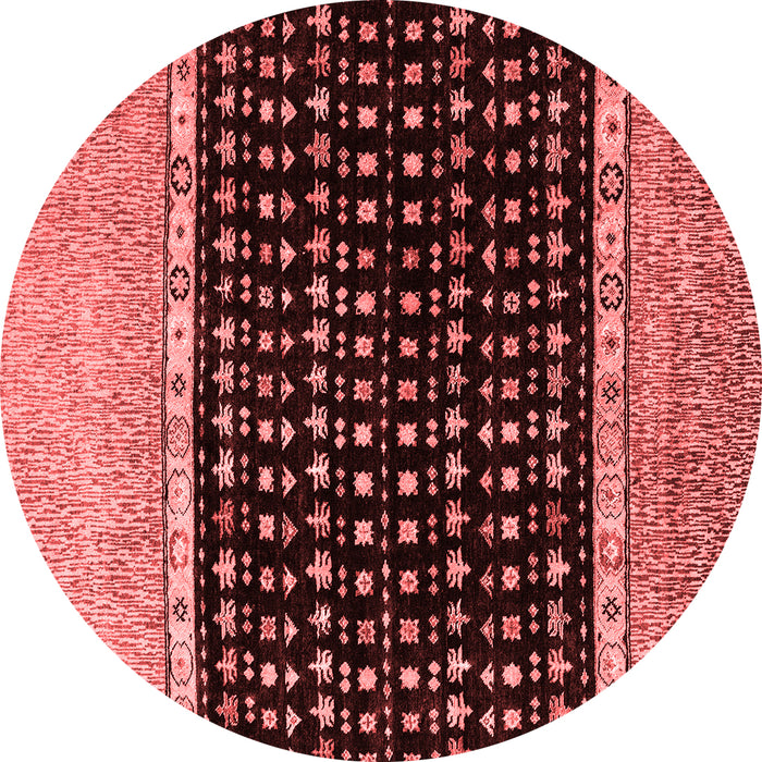 Abstract Red Modern Rug, abs4483red