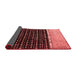 Abstract Red Modern Area Rugs