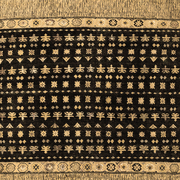 Abstract Brown Modern Rug, abs4483brn