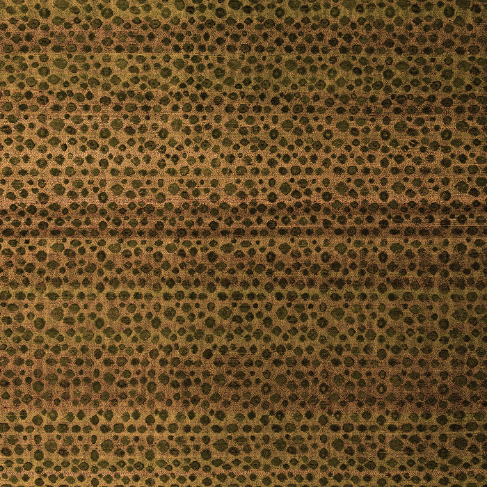 Square Abstract Orange Modern Rug, abs4484org