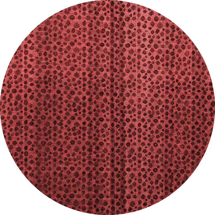 Machine Washable Abstract Red Modern Rug, wshabs4484red