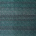 Square Abstract Deep Teal Green Modern Rug, abs4484